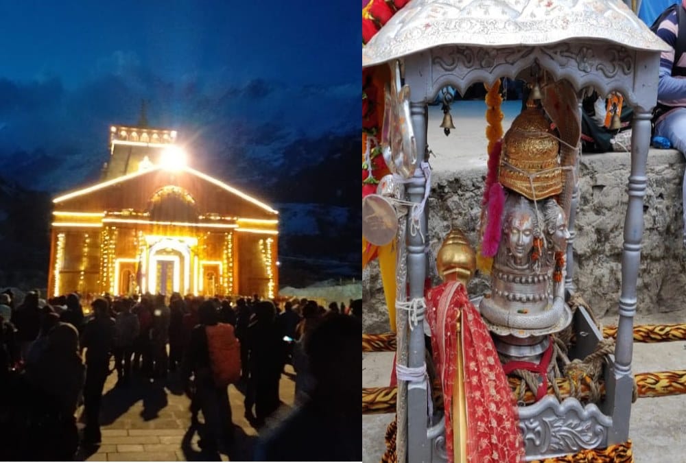 Baba Kedar Doli reacheed kedarnath dham before Door open for char dham yatra 2019