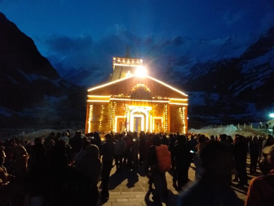 Baba Kedar Doli reacheed kedarnath dham before Door open for char dham yatra 2019