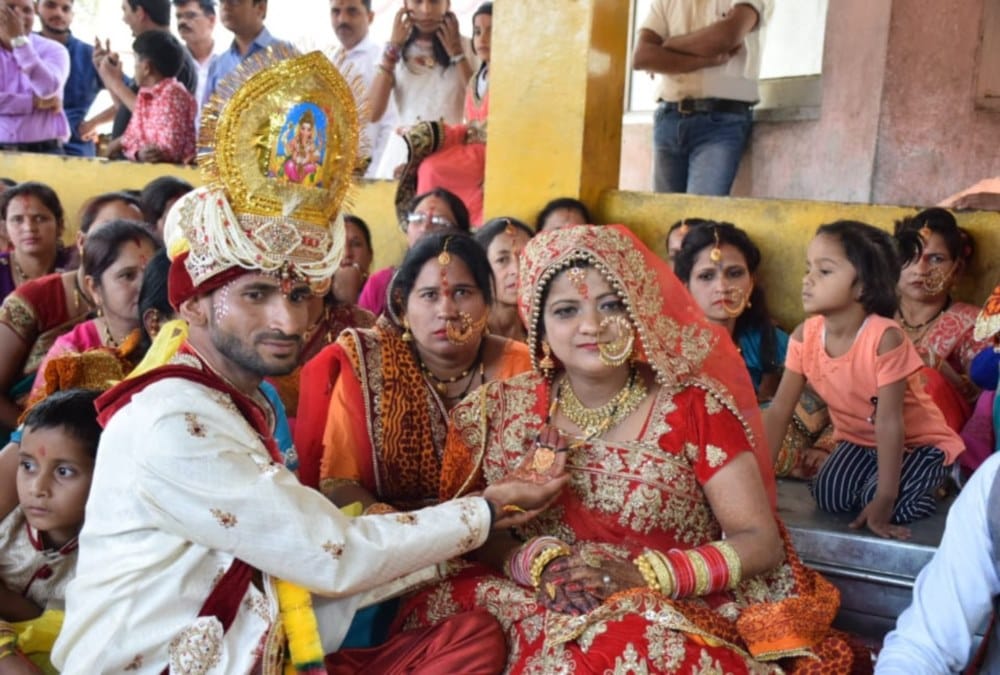 Divyang couple Marriage in uttarakhand Chitai Golu Devta Temple 