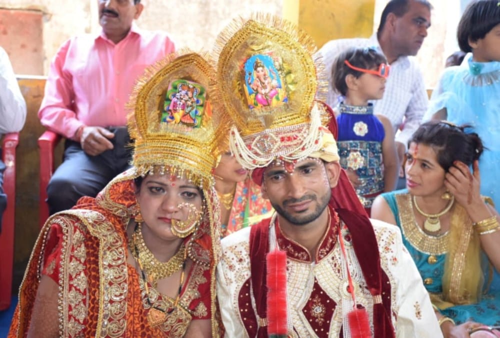 Divyang couple Marriage in uttarakhand Chitai Golu Devta Temple 