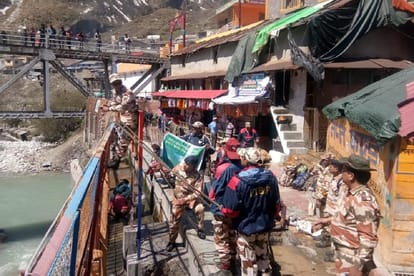 ITBP cleared way of Badrinath Yatra before opening of gates