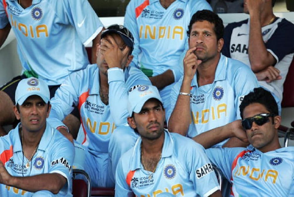 cricket world cup 2007 when bangladesh beat team india by 5 wickets