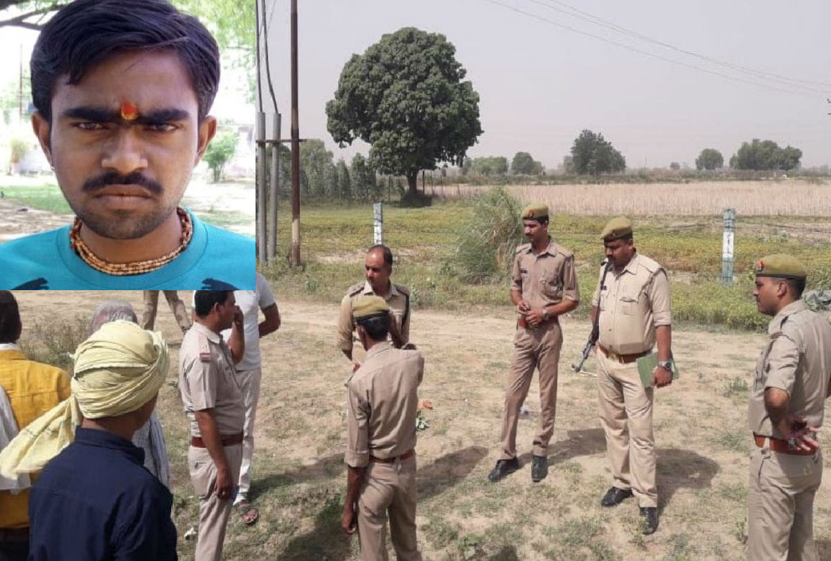 young man murdered near yamuna expressway service road at surer mathura crime news
