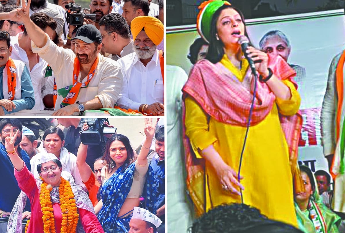 Lok sabha election 2019 Bollywood stars join rally in Delhi