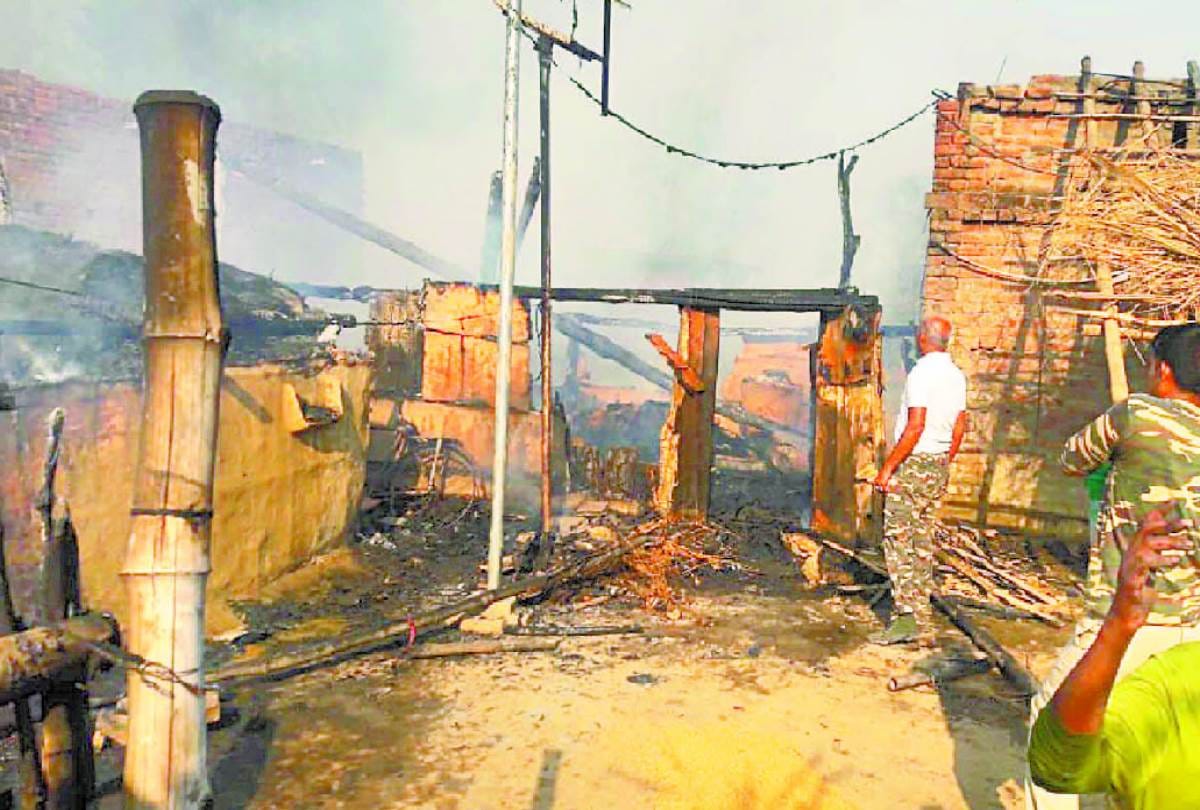 mother and daughter burnt alive in bahraich