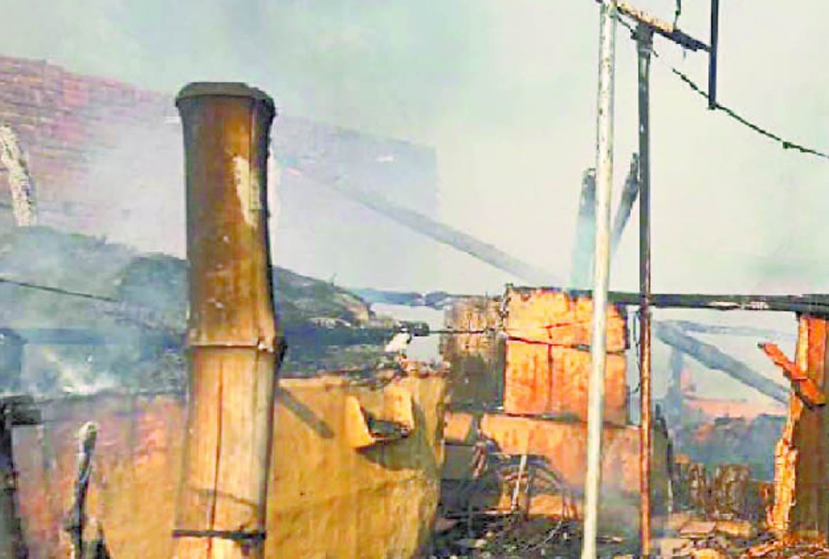 mother and daughter burnt alive in bahraich