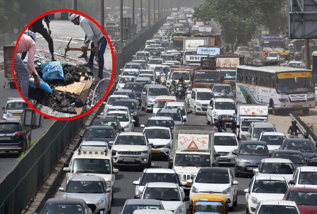 Hero Honda Chowk flyover part of fall down third time in 21 months at Gurugram