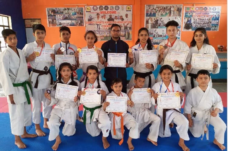State-level Karate performs strong performance of Lohaghat players