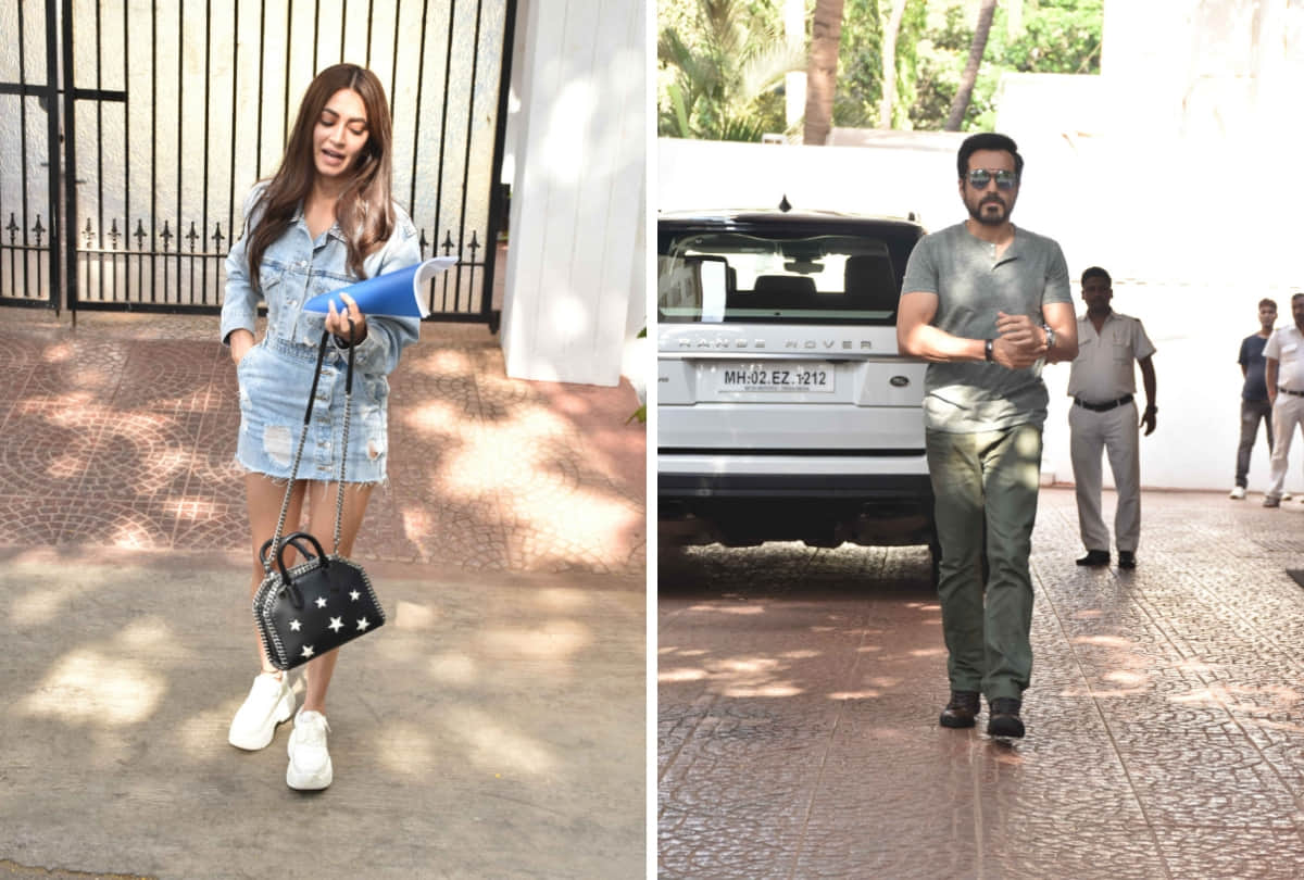 amitabh bachchan spotted producer anand pandit house in mumbai with emraan hashmi