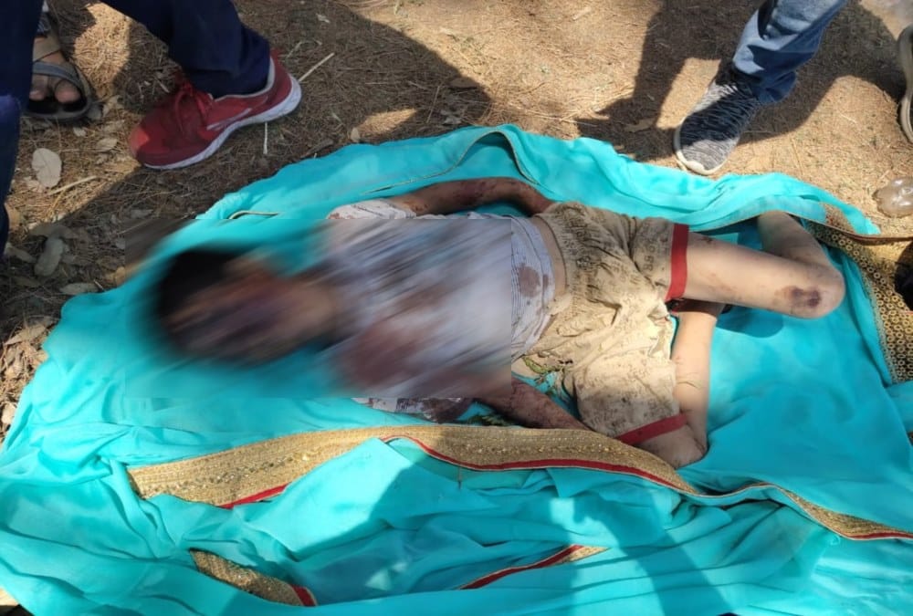 Dead Body rescue from ditch after Horrible car accident in pauri photos