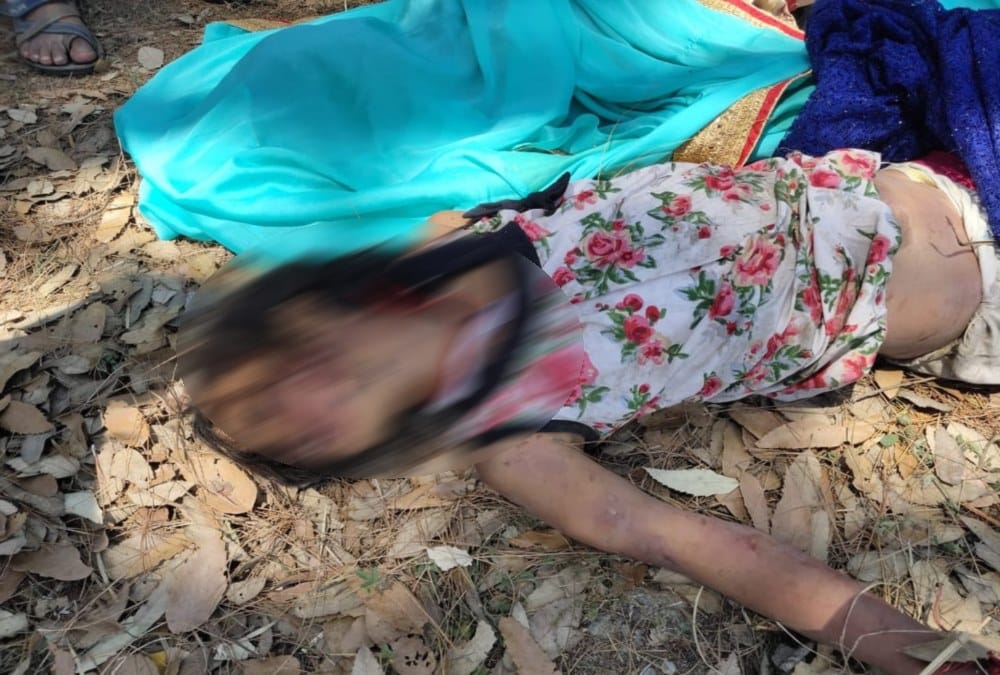 Dead Body rescue from ditch after Horrible car accident in pauri photos