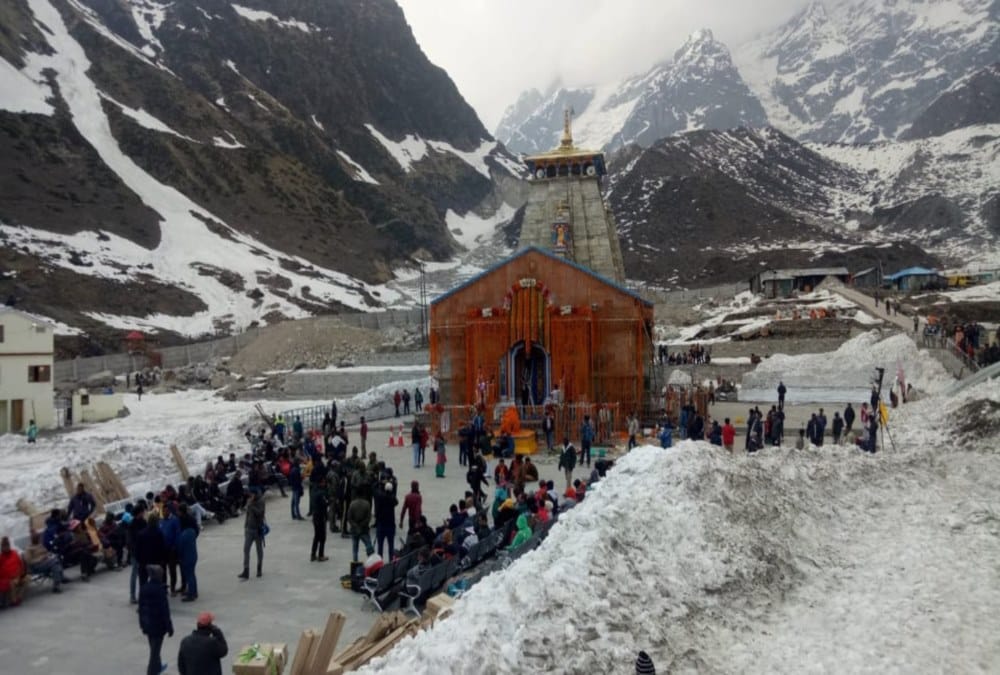 kedarnath dham exclusive photos before gate open in char dham yatra 2019