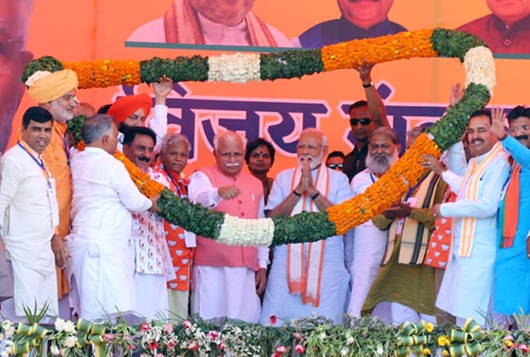 Lok sabha election 2019, PM Narendra Modi addresses rally in Kurukshetra of Haryana
