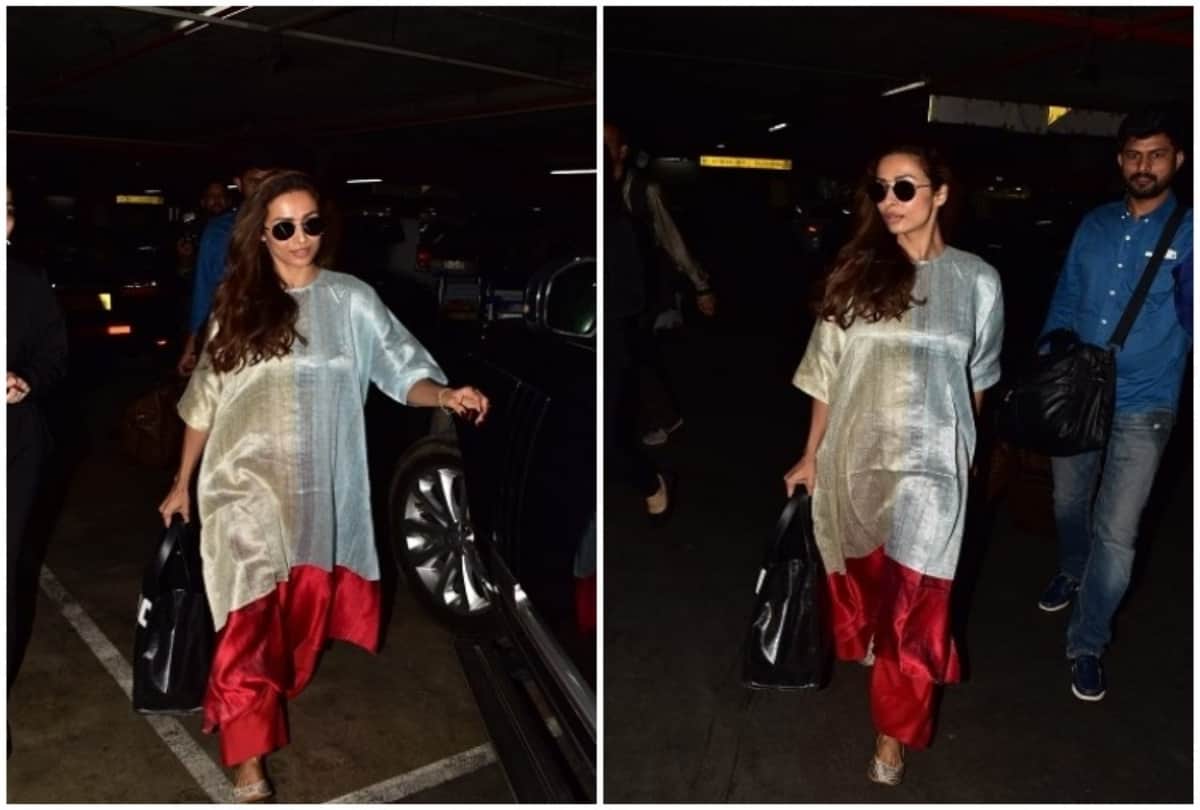 Malaika Arora trolled for her ethnic airport look
