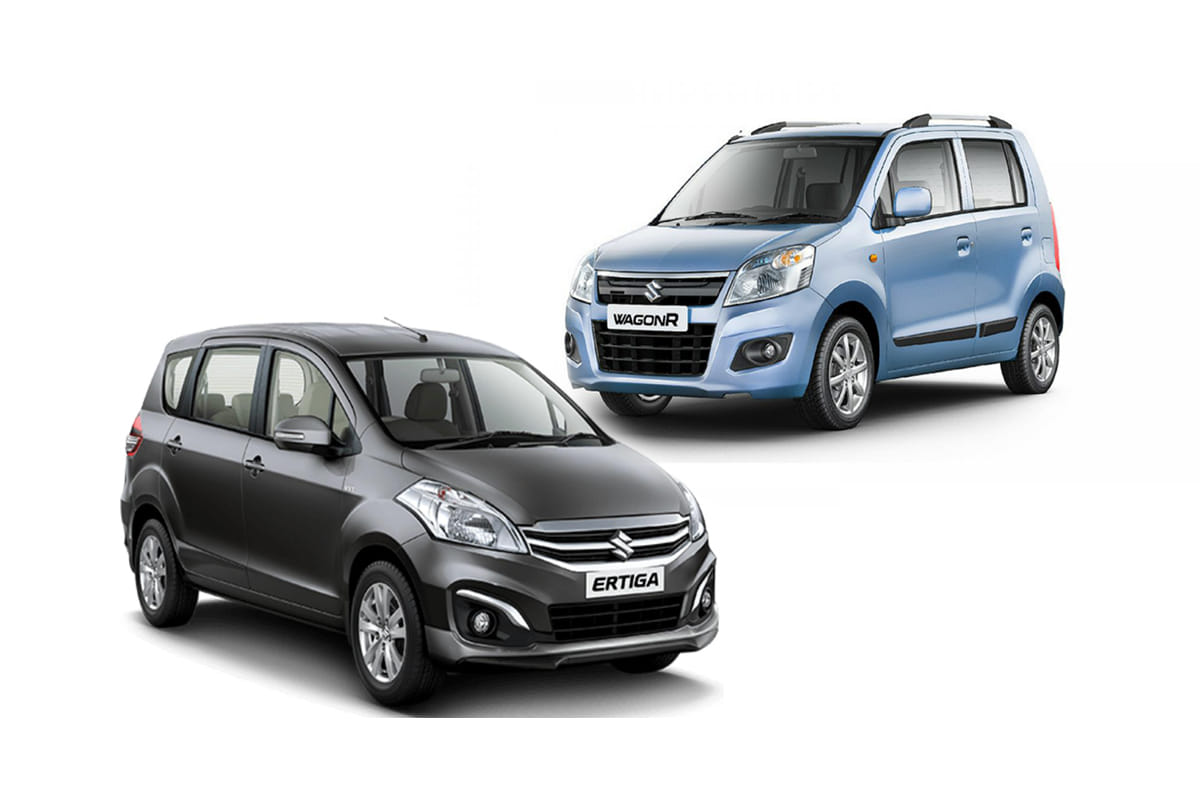Upto Rs 70000 discount on Maruti Suzuki Ertiga to WagonR