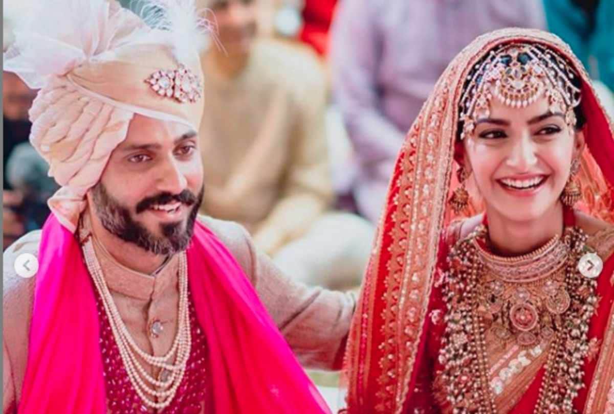 sonam kapoor and anand ahuja first wedding anniversary look at album