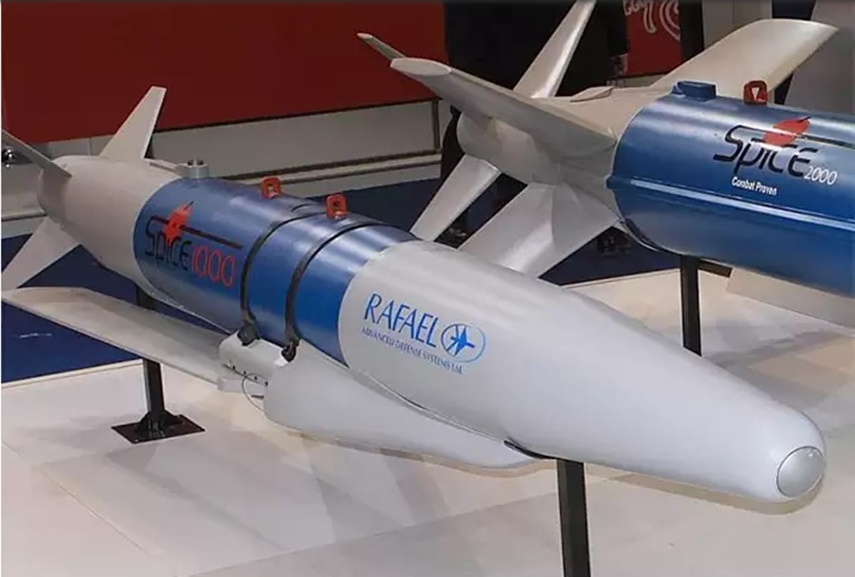 IAF to get advanced version of spice 2000 guided bombs by mid September from Israel