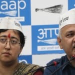 आतिशी और मनीष सिसोदिया