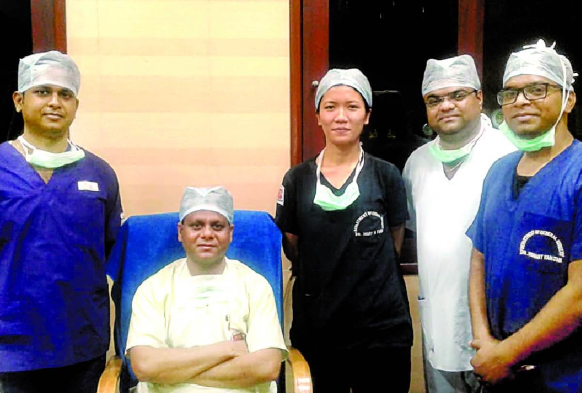 doctors gave new life to solder by removing heart size tumor