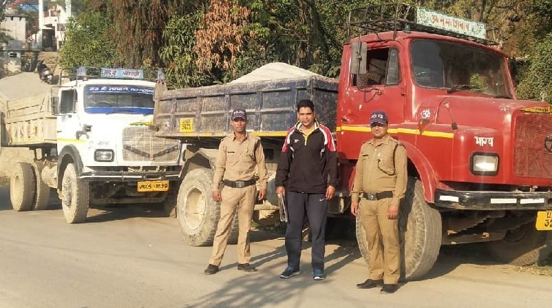 Two tips taken by illegal mining in the possession of the police