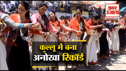 Watch: 5000 women create unique record of ‘largest folk dance with voter cards’ in HP’s Kullu