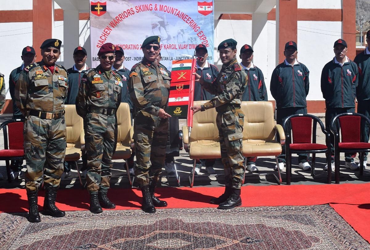 SKIING & MOUNTAINEERING EXPEDITION BY SKI TROOPERS OF FIRE AND FURY CORPS