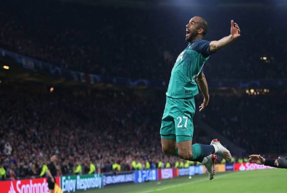 Lucas Moura hat-trick against Ajax sent Tottenham into their first Champions League final