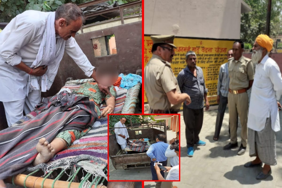 wife eat poison in mutual dispute in Meerut