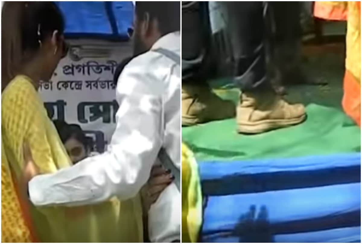 Lok Sabha Chunav 2019: TMC Nusrat Jahan stage collapse rally in Basirhat