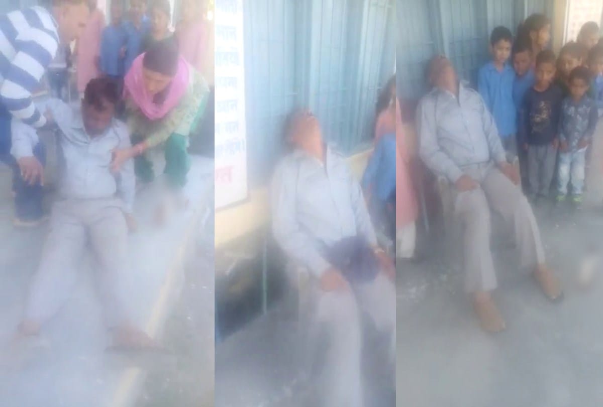 JBT teacher comes drunk to school Chamba Himachal Pradesh