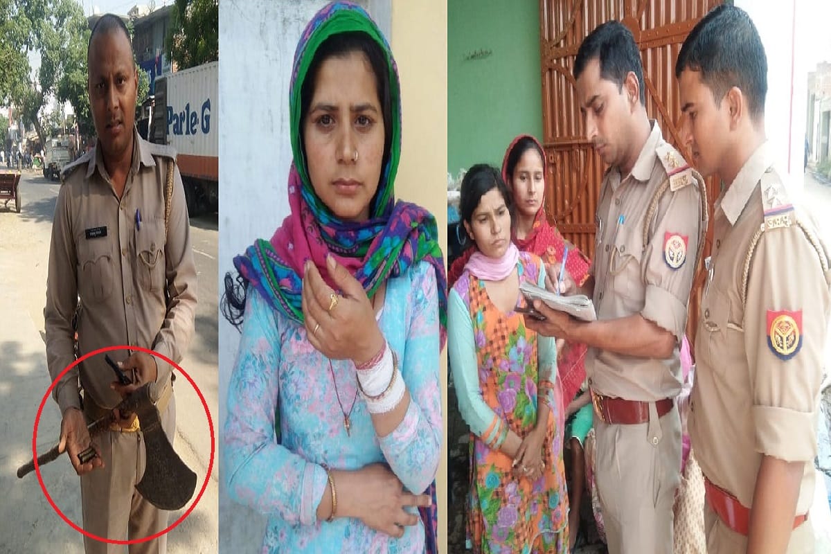 Chairman attacked the Dairy Operator and firing, injuring six people in Muzaffarnagar