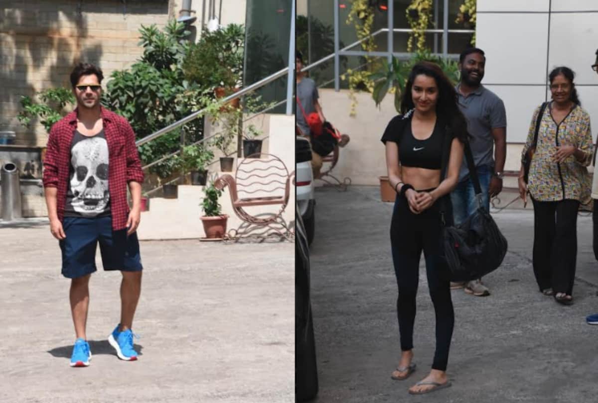 varun dhawan and shraddha kapoor gym look