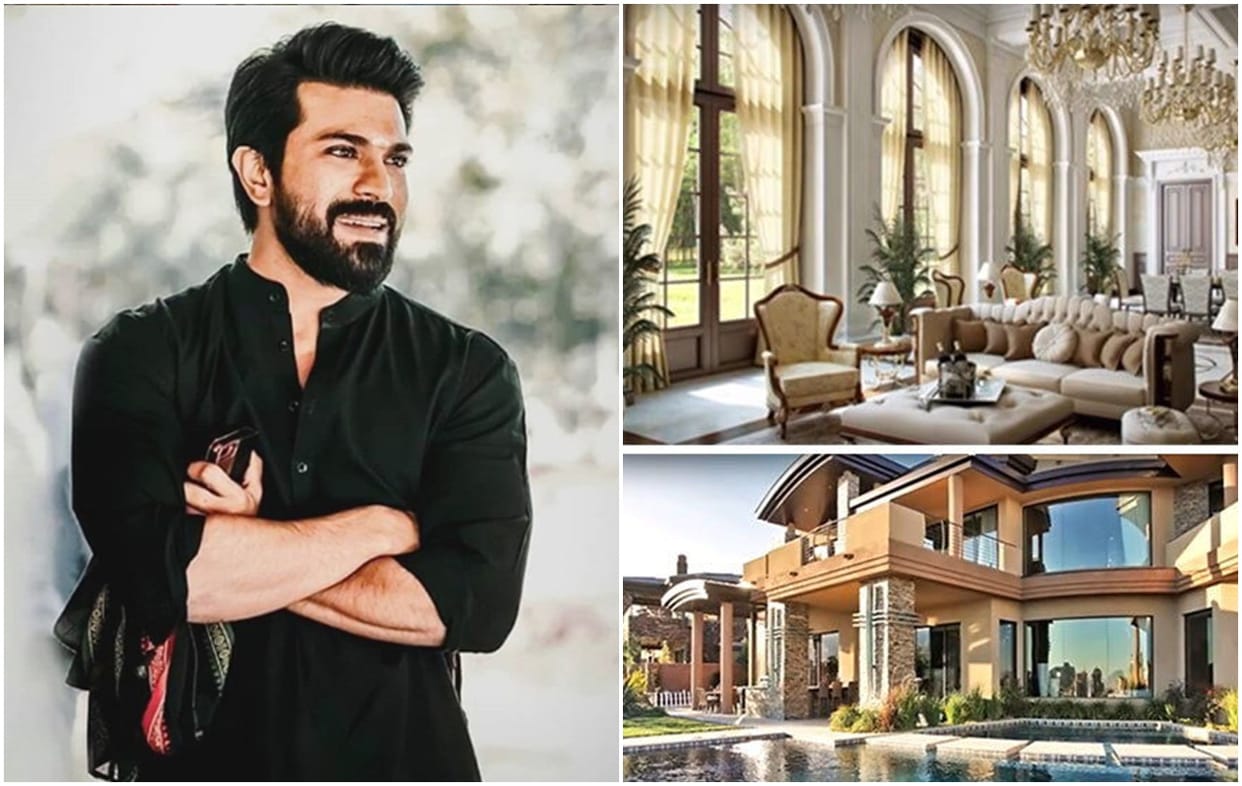 South Superstar Ram Charan House Worth Rs 38 Crore and net worth 1300 crores