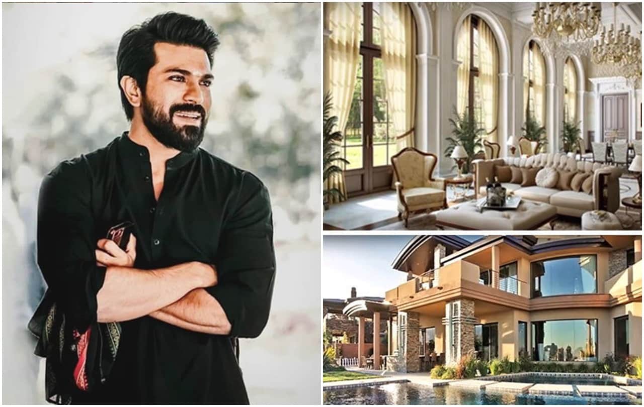 Ram Charan is seen sharing his excitement about debuting on Instagram