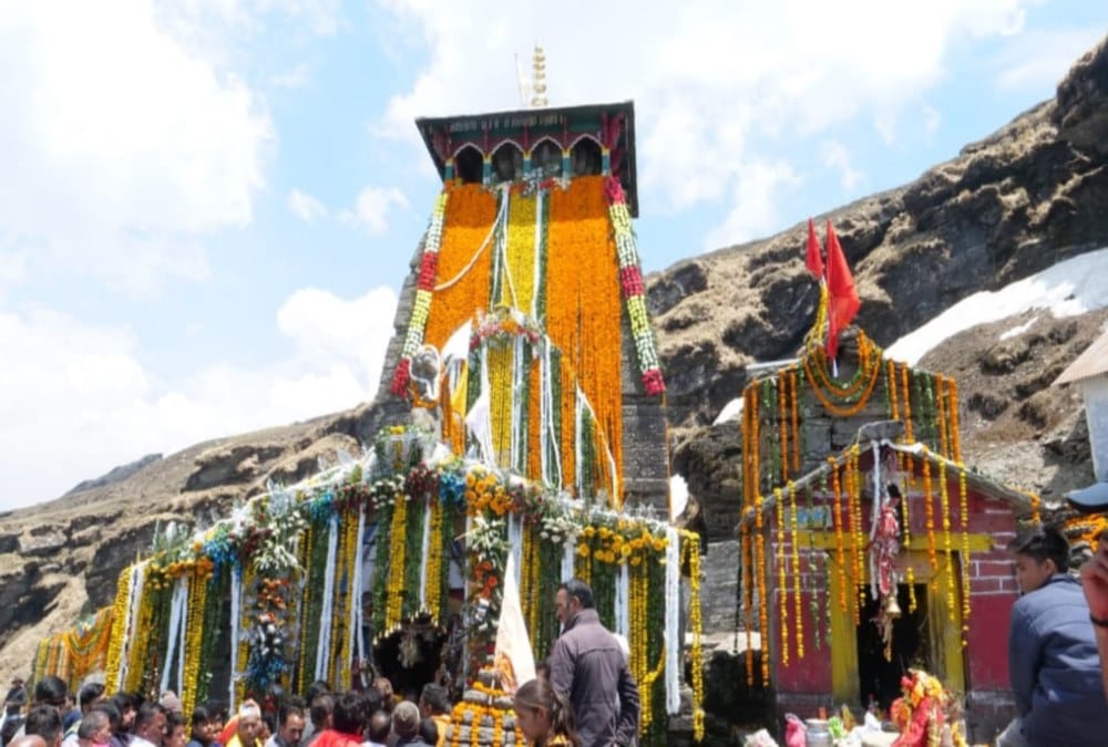 Third Kedar Tungnath Doors closed for winter Panch kedars Uttarakhand news in hindi