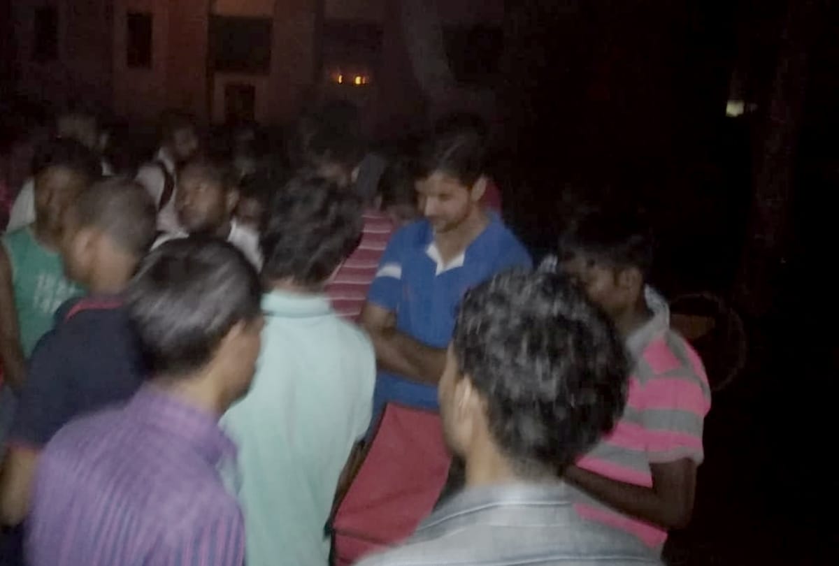 a student injured in an accident in lucknow