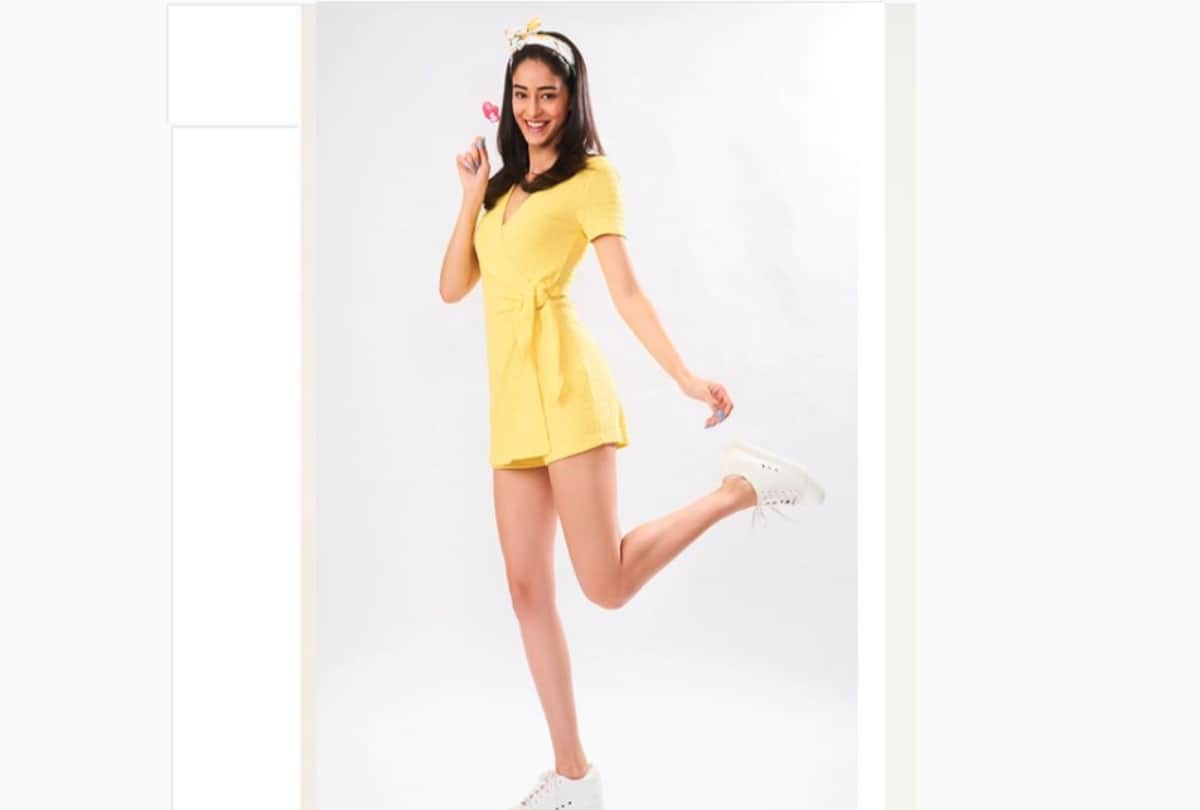 Ananya Pandey rocks affordable yellow play suit Here is how much it cost