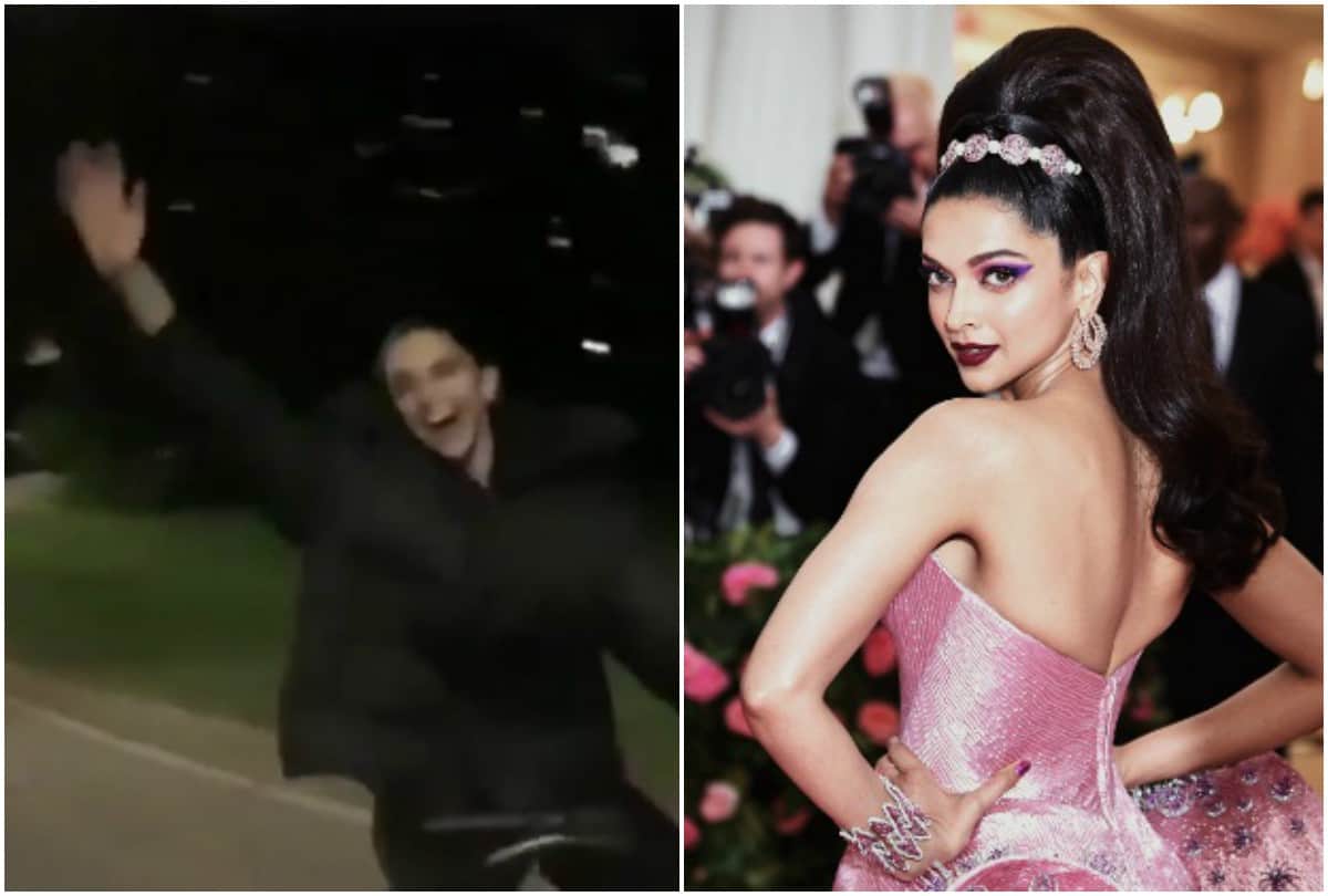 After Met Gala 2019 Deepika Padukone bicyle ride in Newyork
