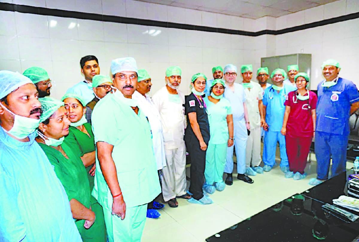 second liver transplant operation done at kgmu in lucknow