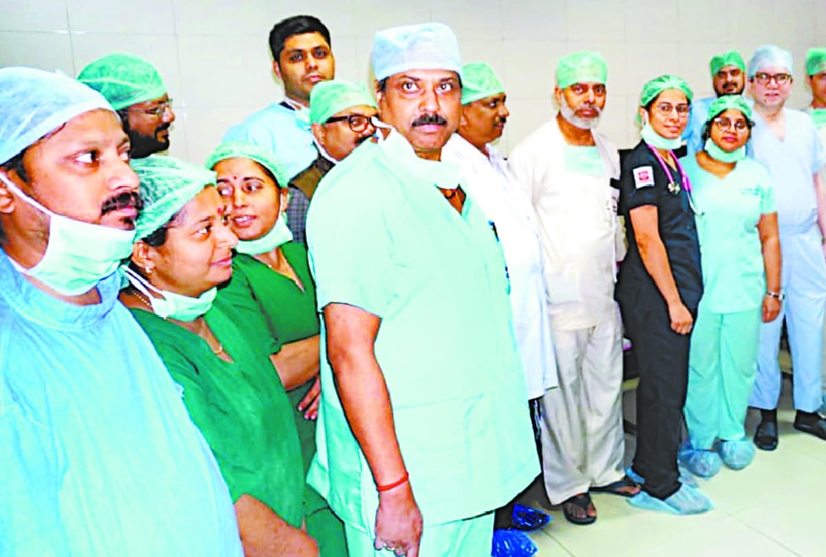 second liver transplant operation done at kgmu in lucknow
