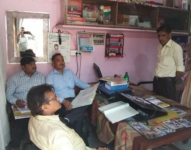 One such school is also 10th pass teacher and 11 classes running in two rooms