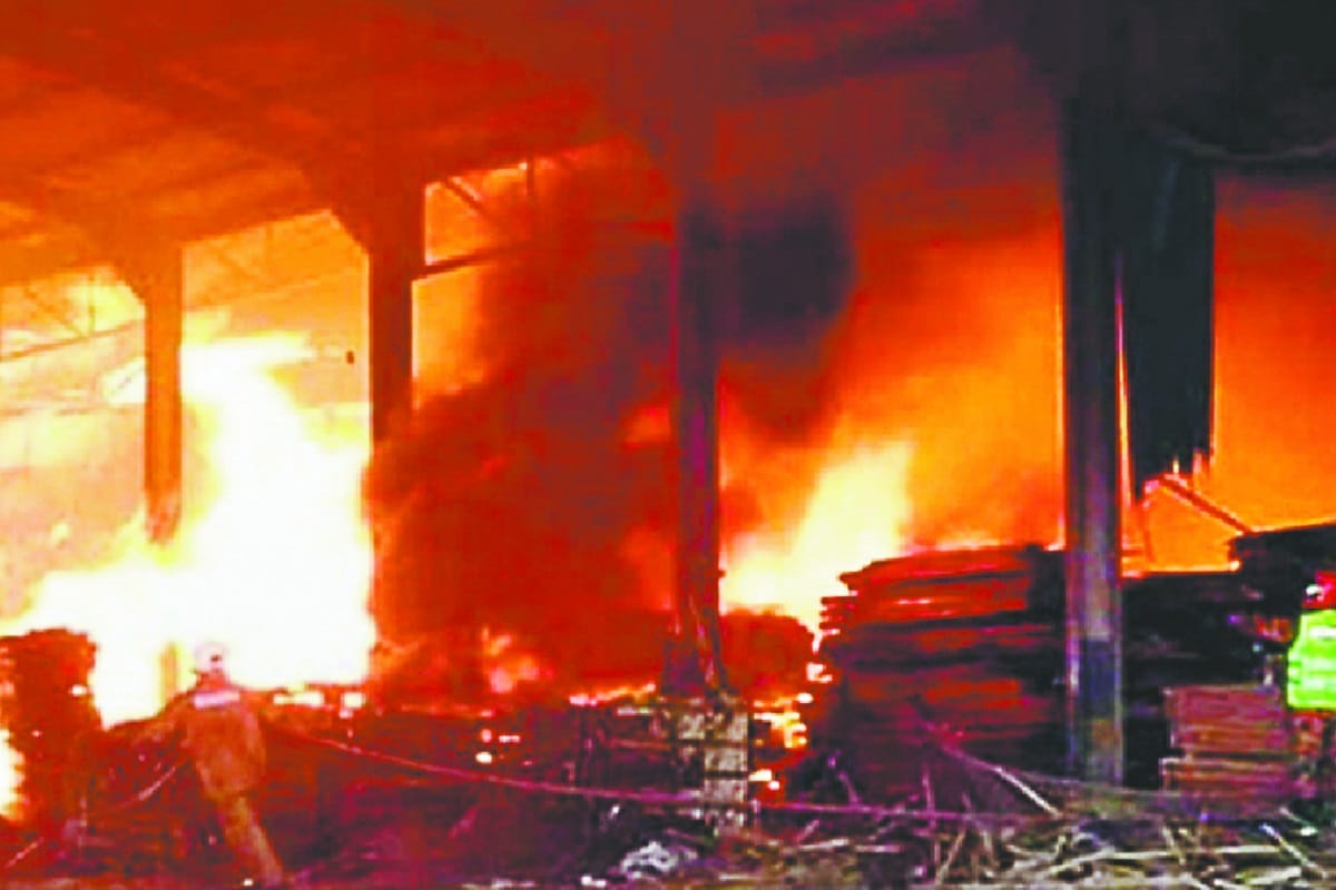 Fire in Sugar mill Baghpat and Saharanpur factory at Uttar Pradesh