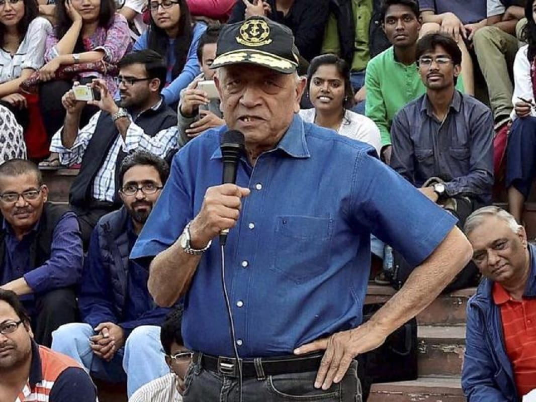 former navy chief admiral L Ramdas speaks on political controversies