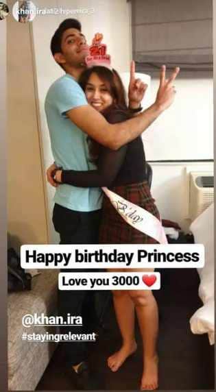 aamir khan daughter ira khan relationship with mishaal kirpalani