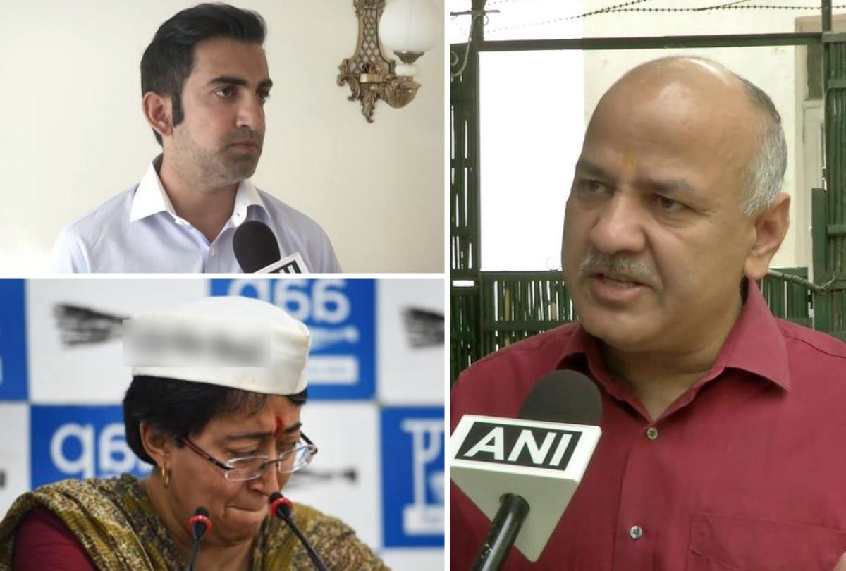 lok sabha elections 2019 manish sisodia attacks gambhir for filing defamation case derogatory paper
