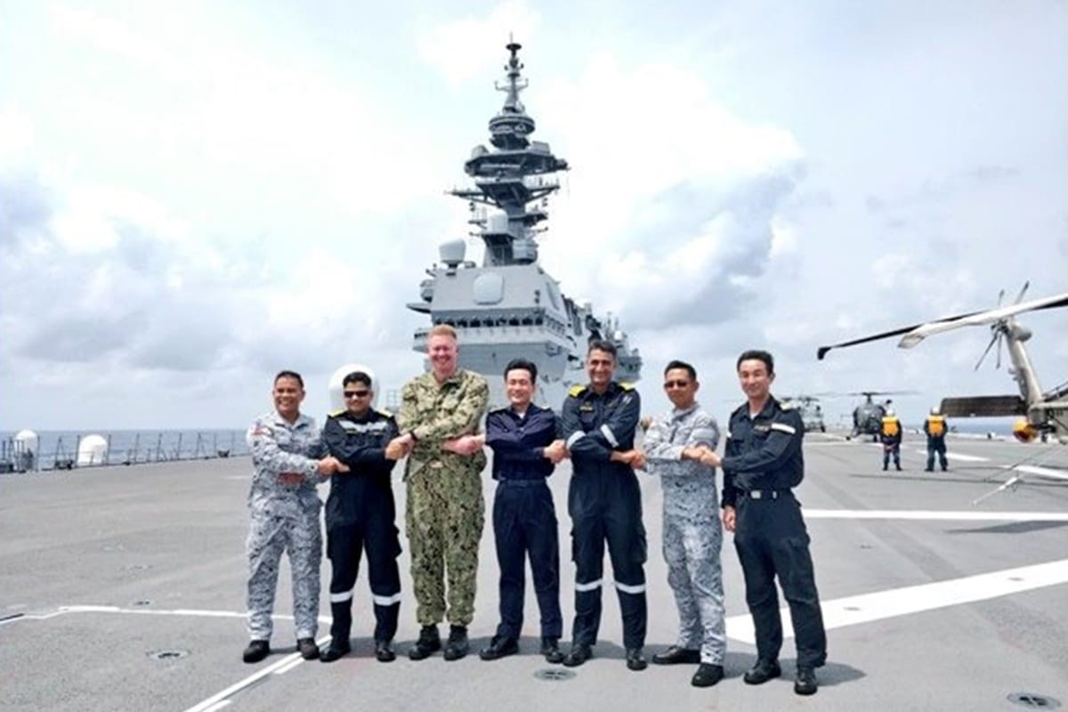 warships from India, US, Japan, Philippines have conducted six-day naval drills in South China Sea