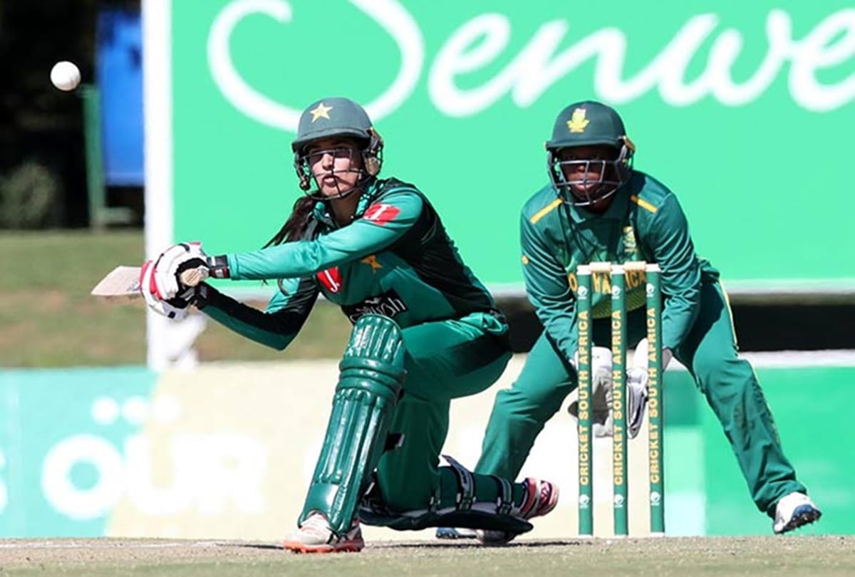 Pakistan women cricket team lost five wickets to score single run, masabata klaas takes hat trick