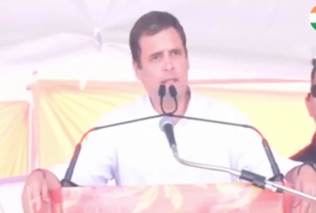 lok sabha election 2019: rahul gandhi met children's and pm modi took pictures