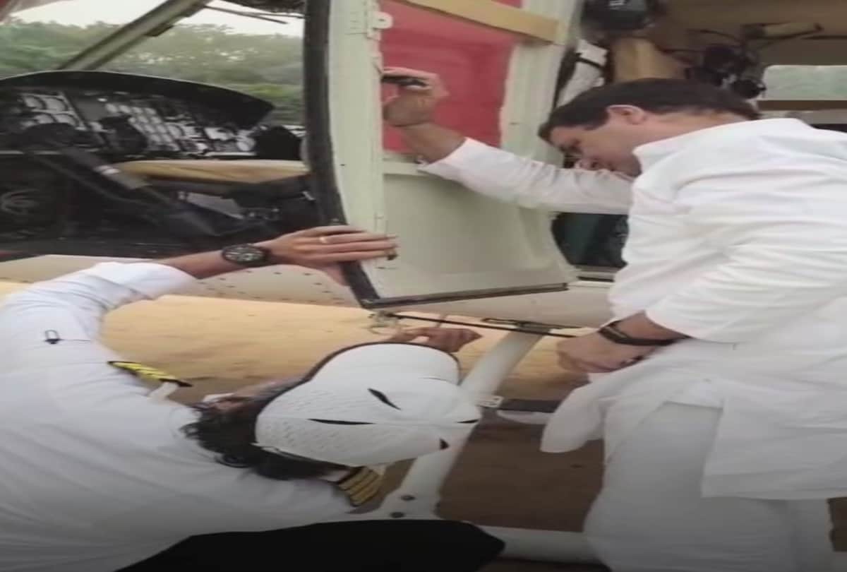 lok sabha election 2019: rahul gandhi met children's and pm modi took pictures