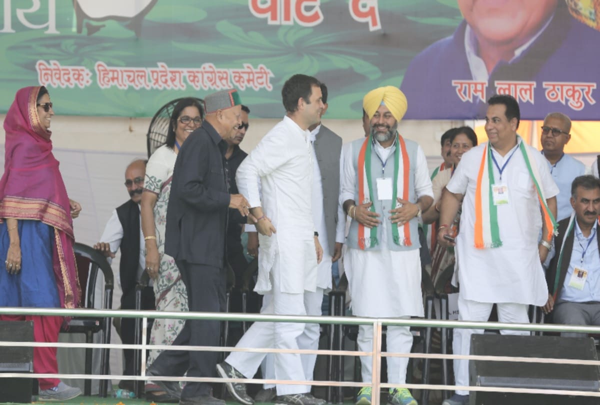 lok sabha election 2019: rahul gandhi statement over virbhadra singh in una